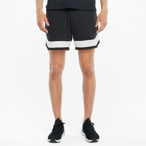 Vent 7" Knitted Men's Training Shorts, Puma Black-Puma White, extralarge-IND